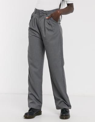 relaxed wide leg pants