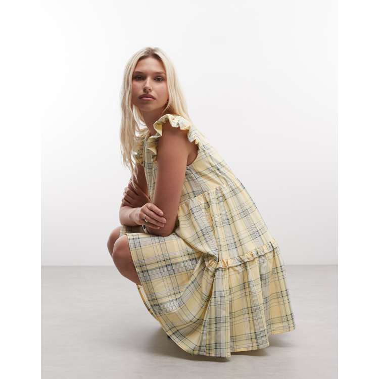 strapless wedding guest dresses Strapless A-Line Midi Dress with Deep V-Neck Wedding Guest Dress