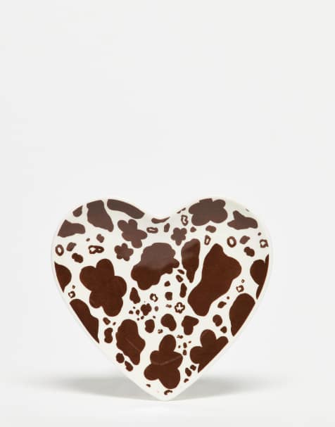 Daisy Street – Schmuckschale mit Kuhfleckenprint - view 1
