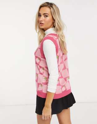 knitted vest asos
