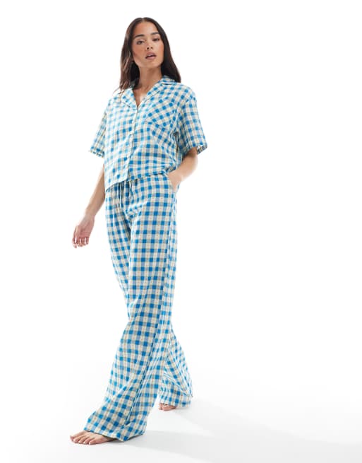 Daisy Street - Ternet pyjamasskjorte med blomstermønster, 2 af 4