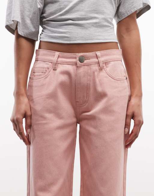 Daisy Street – Terrakottafärgade boyfriend-jeans med låg midja, 5 av 5
