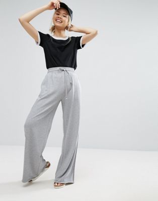 asos wide leg joggers