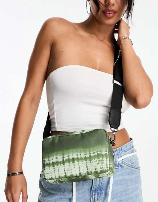 Daisy Street x Chloe Davie - Camera bag a tracolla con stampa tie-dye 