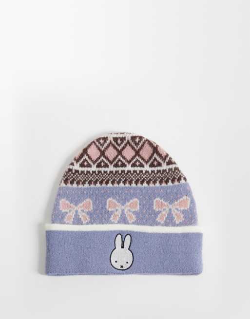 Daisy Street x Miffy scarf in brown, 2 of 3