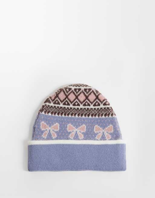 Daisy Street x Miffy Beanie-Hut in Blau, 3 von 3