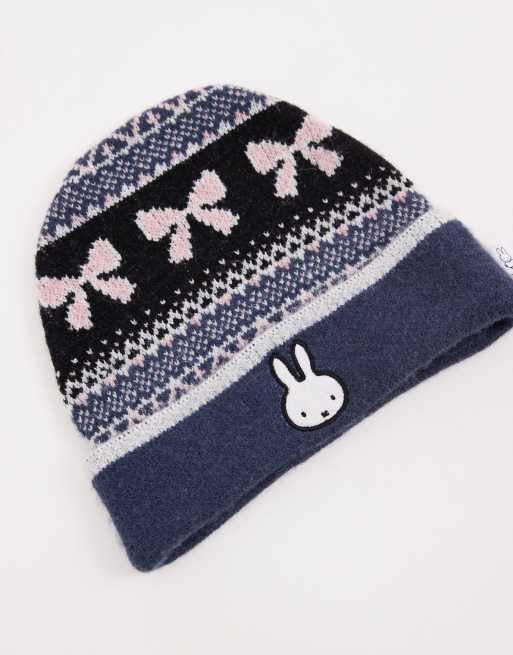 Daisy Street x Miffy - Bonnet à imprimé - Bleu marine, 3 de 3