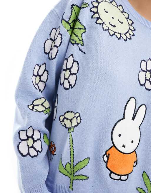 Miffy x Daisy Street - Miffy Colour Block Printed Sweater