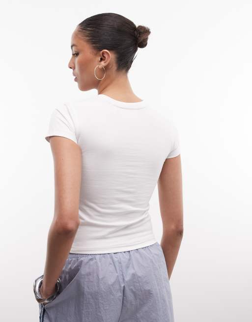 Daisy Street x Miffy graphic baby tee in white, 4 of 4