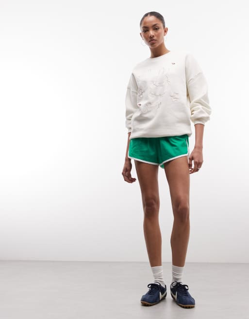 Daisy Street x Miffy - Sudadera color marfil con estampado gráfico, 3 de 4