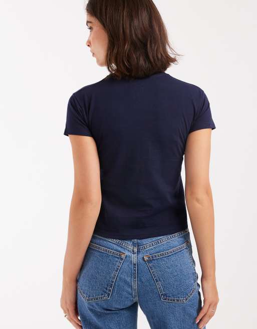 Daisy Street x Miffy - T-shirt mini blu navy con grafica Chaos, 4 di 4