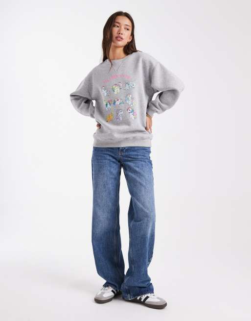 Daisy Street x My Little Pony – Grå sweatshirt, 3 av 4