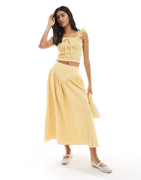 Daisy street yellow gingham co-ord - view 1