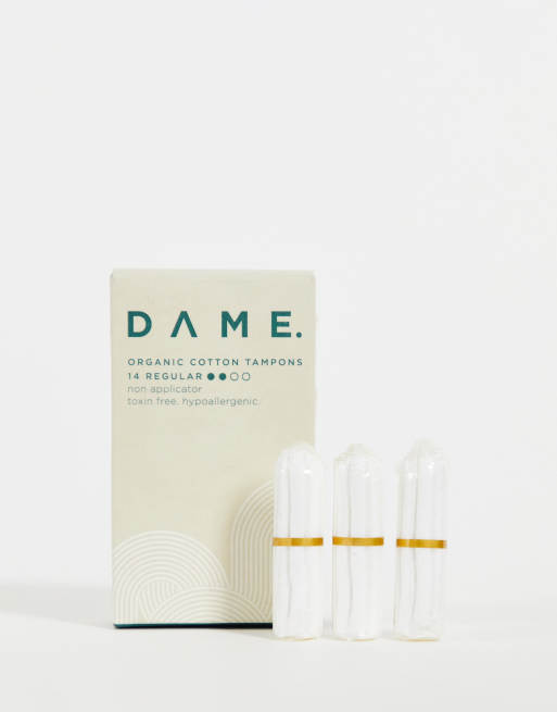 DAME – Tampony bawełniane Regular – 14 sztuk – NOC