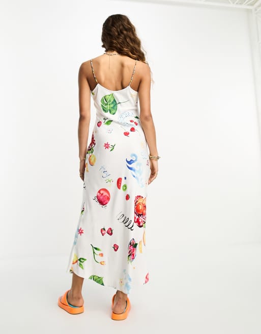 dainty floral maxi dress Breann Dainty Floral Yellow Dress by Bailey Rose XS