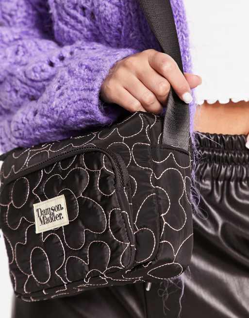 Damson Madder - Foret crossbody-taske med blomstermønster i polyester, 3 af 4