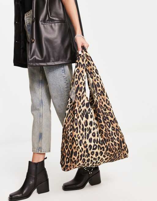 Leopard bag online topshop