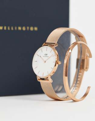 daniel wellington watch cuff set