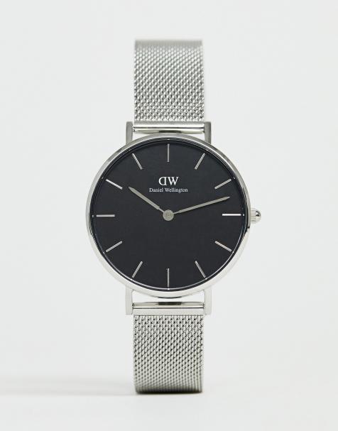 Daniel Wellington – DW00100162 – Uhr mit Netzarmband in Silber