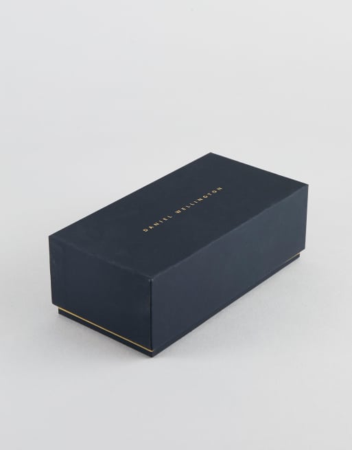 Daniel Wellington Petite - Ashfield - Orologio nero e oro rosa con cinturino in pelle da 28 mm, 4 di 4