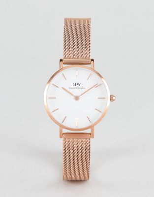 daniel wellington rose gold watch