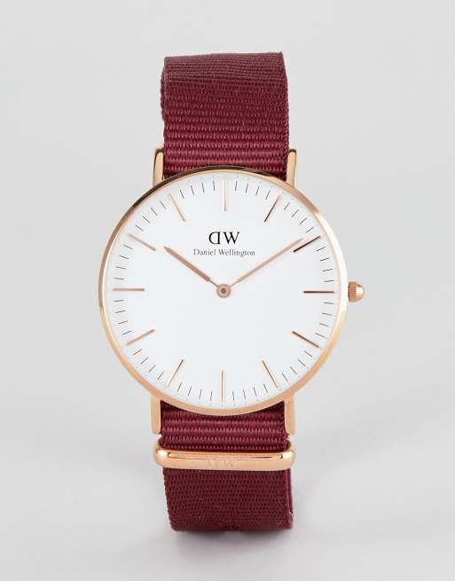 Daniel wellington hot sale orologio rosa