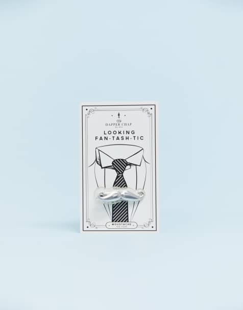 Dapper Chap looking fantashtic moustache tie clip