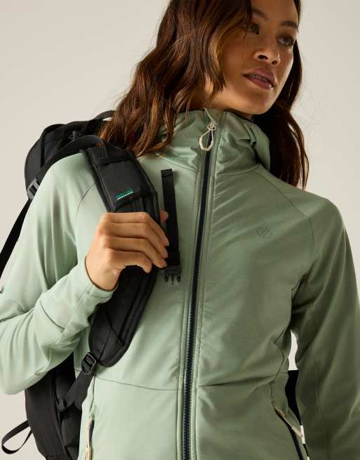 Dare 2b - Ademende fleece tussenlaag met stretch in gletsjergroen, 2 van 2
