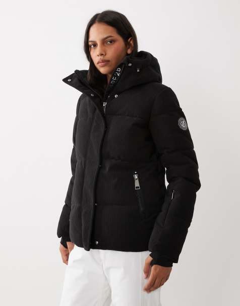 Dare 2b Allure waterproof insulated jacket in black cord - view 1