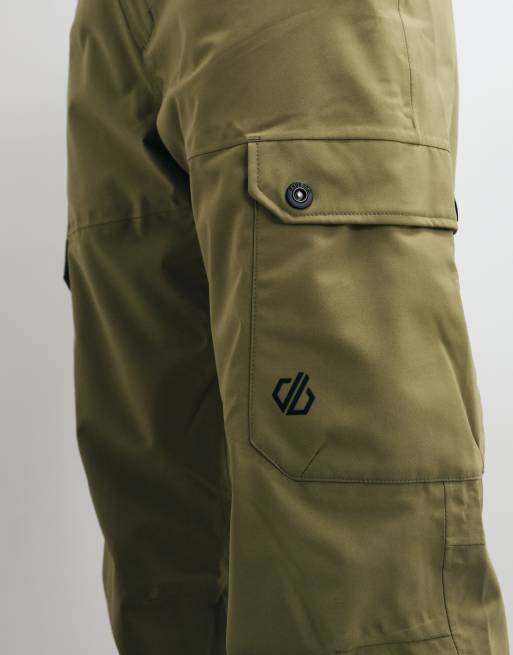 Dare 2b Baseplate iii salopette in verde oliva, 4 di 5
