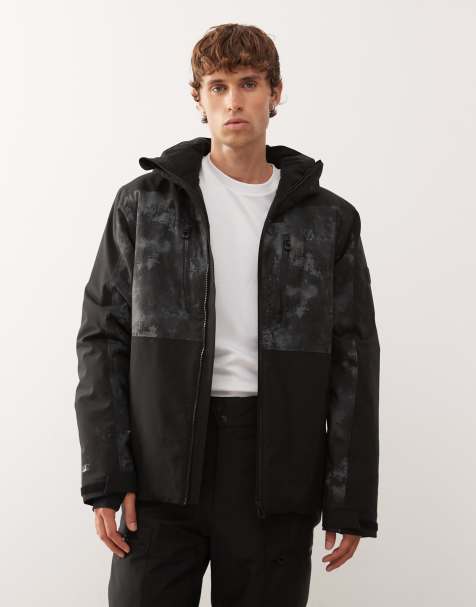 Dare 2b Baseplate iii waterproof jacket in black - view 1
