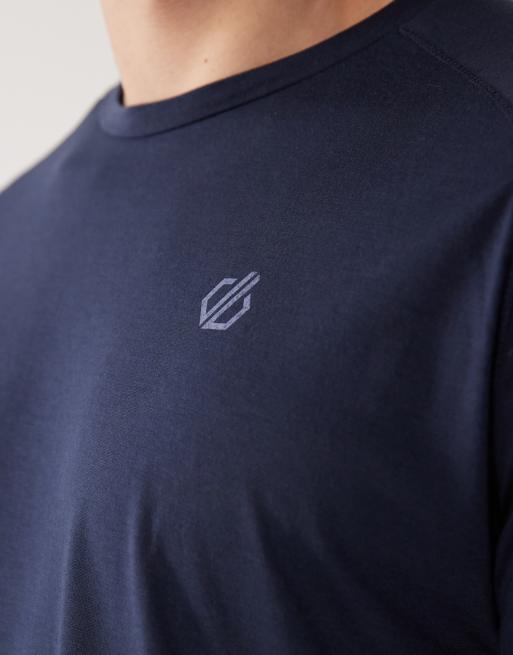 Dare 2b Breathable quick-dry agile long sleeved t-shirt in navy, 5 of 5