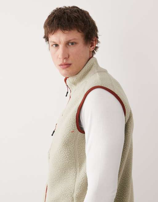 Dare 2b - Camber - Bodywarmer van borg met rits in abbeystone, 4 van 5