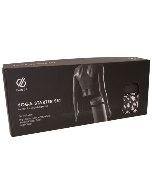 Dare 2b Dare 2b yoga starter set in black in black & white dot