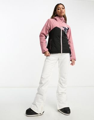 Dare 2b determined ski jacket in pink and floral - ASOS Price Checker