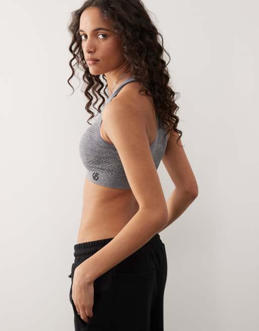 Dare 2b - Don't Sweat It III - Brassière de sport pour femme - Gris, 4 de 4