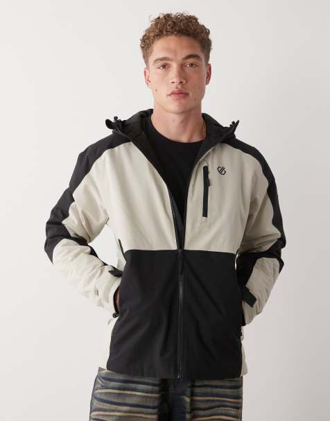 Dare 2b Eagle iii waterproof jacket in beige - view 1
