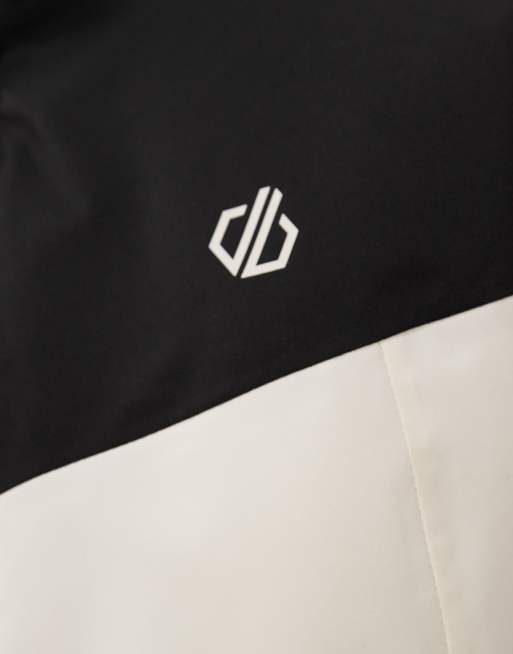 Dare 2b Flurry iii waterproof insulated jacket in black egret, 2 of 4