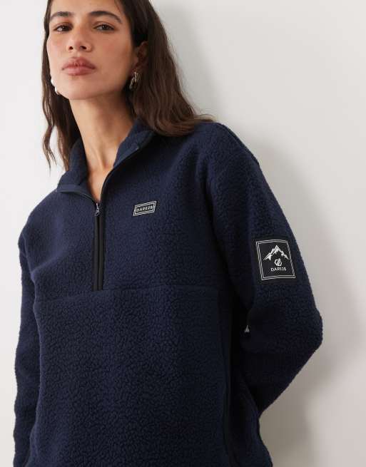 Dare 2b - forro polar deslizante en azul marino, 4 de 4
