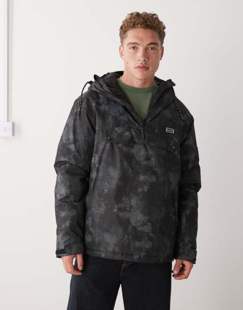 Dare 2b Freeride overhead waterproof jacket in grey - view 1