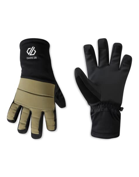 Dare 2b Freeride unisex gloves in green - view 1