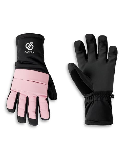 Dare 2b Freeride unisex gloves in pink - view 1