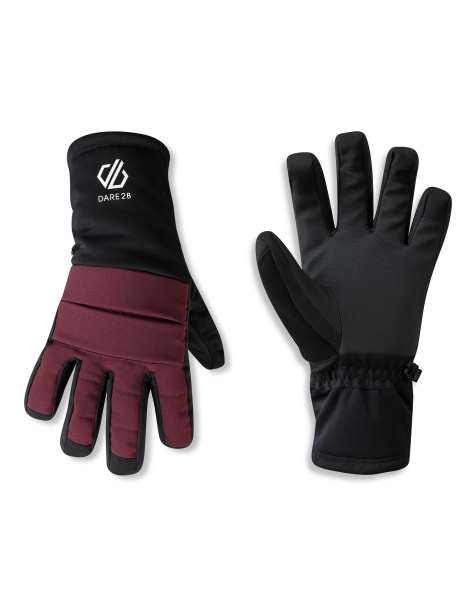 Dare 2b Freeride unisex gloves in purple - view 1