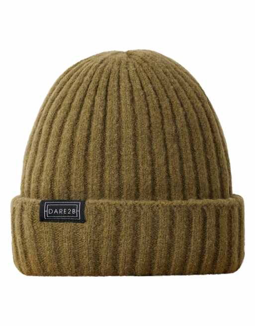 Dare 2b Freestyle fleece-lined beanie in martini olive, 2 of 3