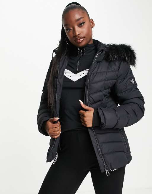 Dare 2b Glamorize II ski jacket in black ASOS