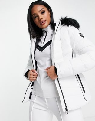 Dare 2b Glamorize II ski jacket in white