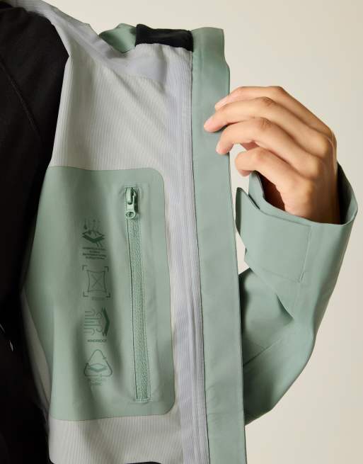 Dare 2b - Haik - Veste imperméable légère triple épaisseur - Vert glacier, 4 de 4