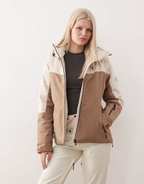 Dare 2b Iced jacket in beige - view 1