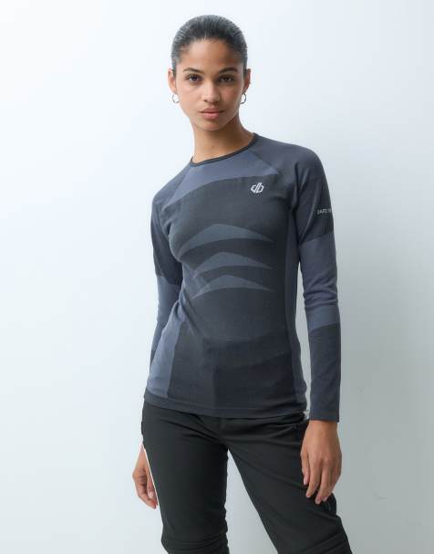 Dare 2b In the zone iii base layer tee in black black - view 1