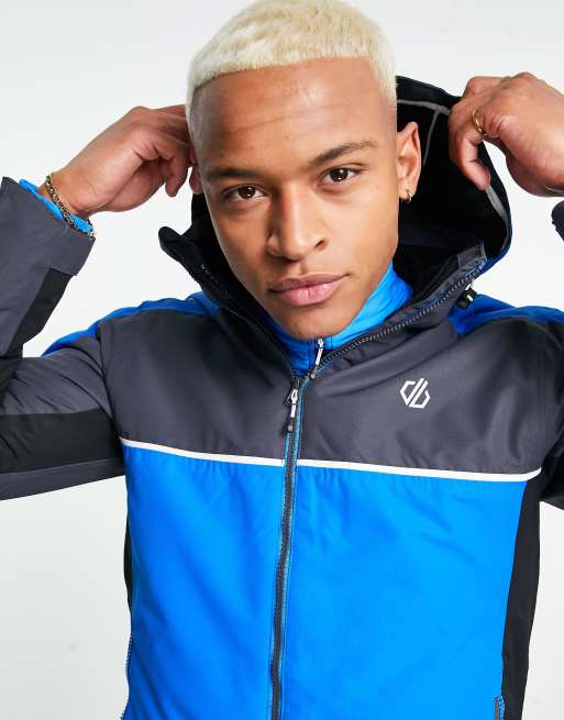 Dare 2b Incarnate ski jacket in blue/grey, 4 of 4